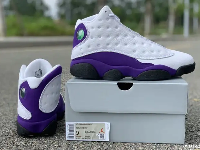 1st Kicks Air Jordan 13 Lakers 414571-105 0622